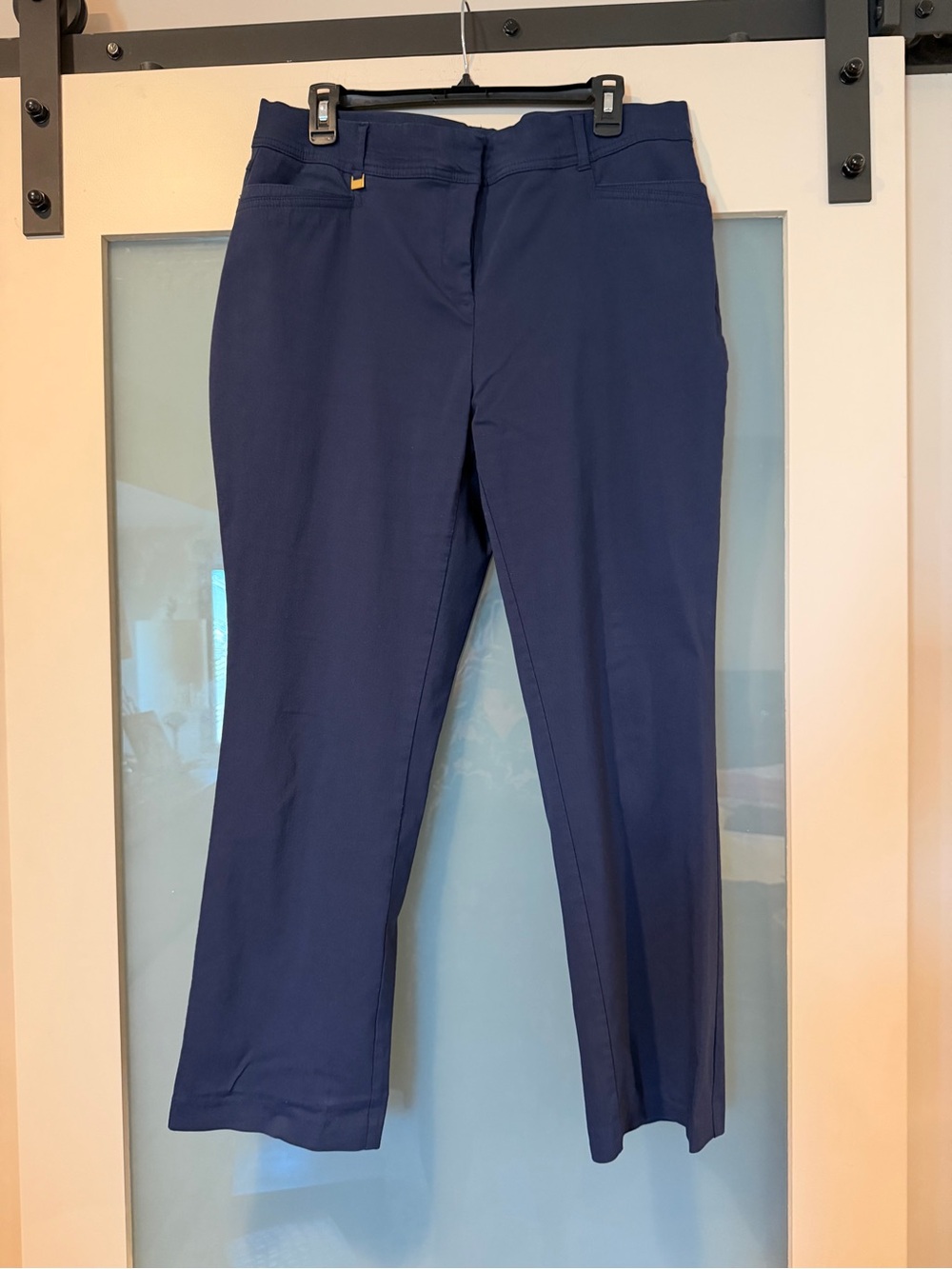 JM Collection Straight-Leg Jeans in Navy